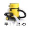 Yellow 4-in-1 Portable Wet Dry Vacuum Cleaner with 2-Button Remote Controller and Smooth Caster Wheel
